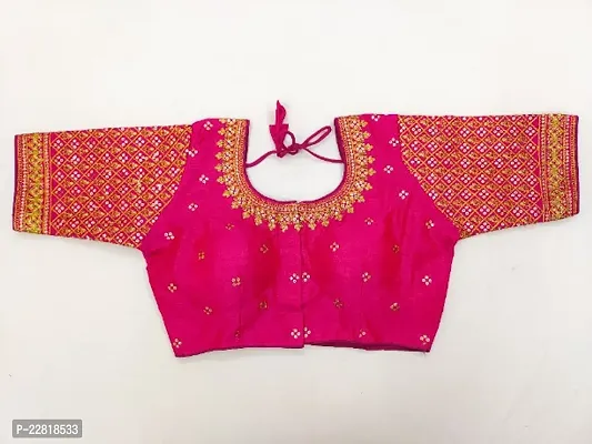 Reliable  Pure Banglori Silk  Stitched Blouses For Women