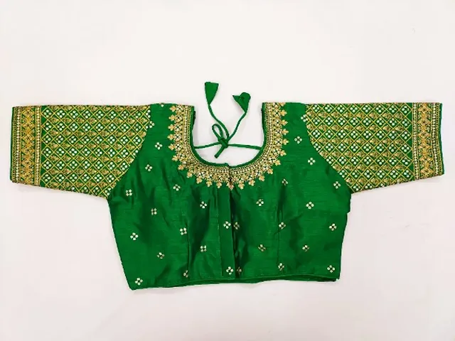 Reliable Pure Banglori Silk Stitched Blouses For Women