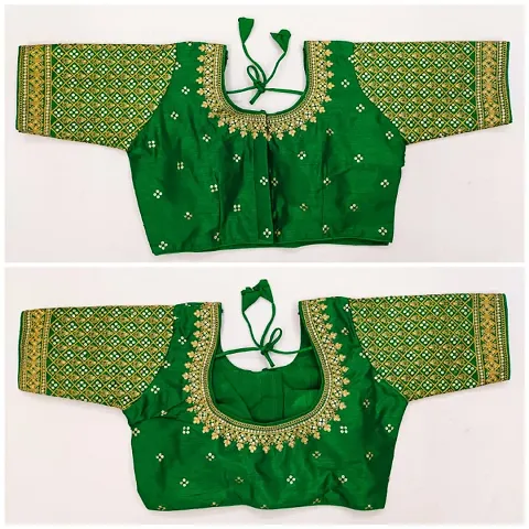 Reliable Pure Banglori Silk Stitched Blouses For Women