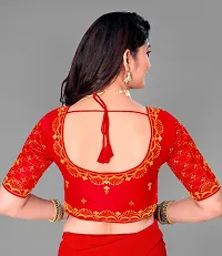 Beautiful Poly Silk Blouse For Women-thumb2