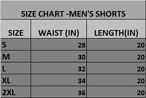 Shakuntala Garment Men's Regular Fit Cotton Shorts Casual Pack of Two Combo Multicolor Striped Trousers Half Pant Super Soft, Knee Length Relaxed Fit Shorts-thumb1