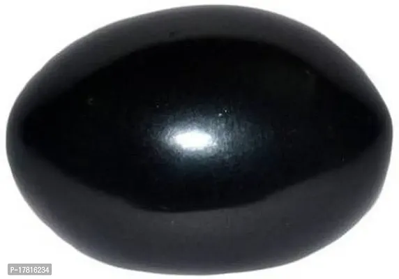 Classic Mormukut Shaligram Decorative Showpiece - 6 Cm(Stone, Black)