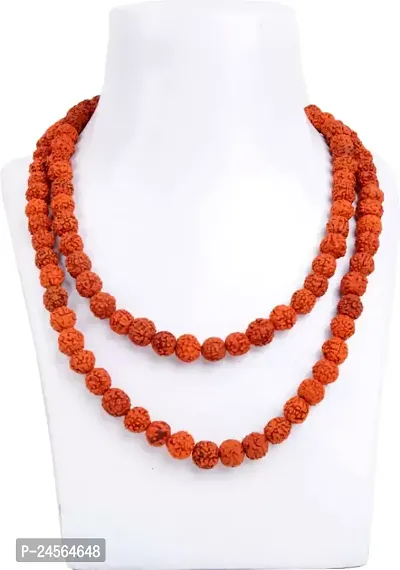 kriwin Natural  Energized Rudraksha Rosary/ Mala (108+1