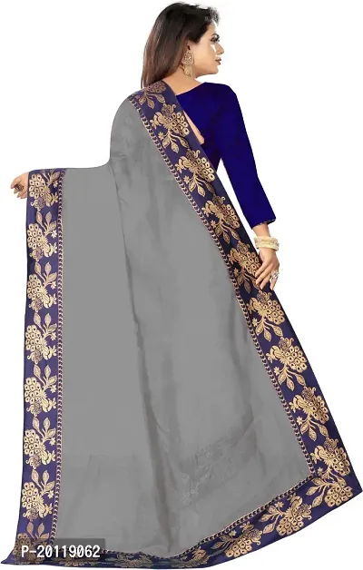 Elegant Chanderi Cotton Saree with Blouse piece-thumb3