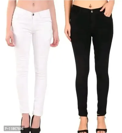 Stylish Denim Jeans   Jeggings For Women-thumb0