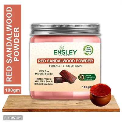 Ensley Natural  Pure Red Sandal Wood Powder For May Help In Removal Of Sun Tan And Dullness (Red_400 Gm-Pack Of 4)-thumb3