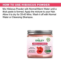 Ensley Pure Hibiscus Powder For Deep Cleansing (Red_400 Gm-Pack Of 4)-thumb2