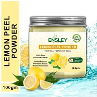 Ensley Natural  Pure Lemon Peel Powder For Deep Cleansing (Yellow_400 Gm-Pack Of 4)-thumb1