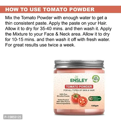 100% Natural  Pure Tomato Powder For Brighten up Complexion, Anti Aging, Help To Reduce Acne  Age Spot, Fine Line, Face Pack (100 GM)-thumb3