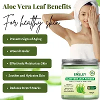 Ensley Natural Rose Petal Beet Root Aloevera Leaf Deep Cleaning, Exfollating  Detoxifying ,Whitening  Brighting Skin  Face For Unisex(300Gm_Pack Of 3 ) _100gm Each-thumb3