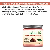 Ensley Natural  Pure Red Sandal Wood Powder For May Help In Removal Of Sun Tan And Dullness (Red_400 Gm-Pack Of 4)-thumb3