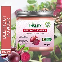 Ensley Natural Pure Beetroot Powder For Healty Pinkish Skin (Red_400 Gm-Pack Of 4)-thumb2