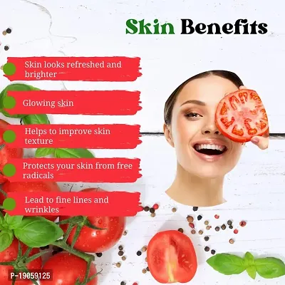 100% Natural  Pure Tomato Powder For Brighten up Complexion, Anti Aging, Help To Reduce Acne  Age Spot, Fine Line, Face Pack (100 GM)-thumb2