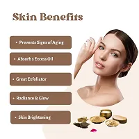 Ensley Face Pack Red Sandalwood Powder And Kaolin Clay Powder And Multani Mitti Powder (Multicolour_300Gm)Pack Of 3 (100Gm Each)-thumb1