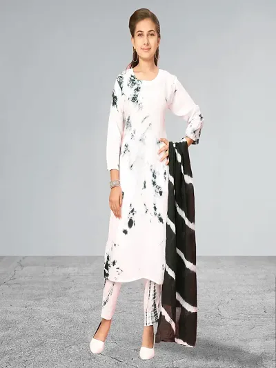 Fashionable Cotton Stitched Salwar Suit Sets 