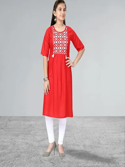 Girls Cotton Stitched Salwar Suit Sets 