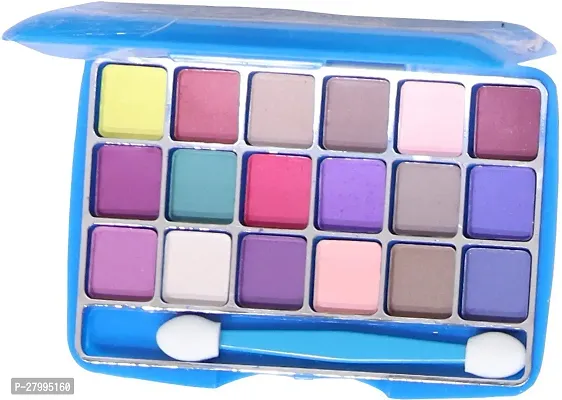 Classic Matt Shimmer Eye Shadow Palette Ultimate 18 Colorful ,Multi Color-thumb0