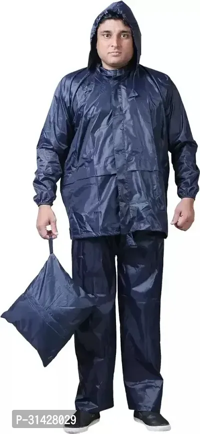 AutoKick Solid Men Raincoat-thumb0