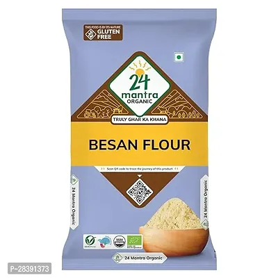 24 Mantra Organic Besan Flour - 500gms