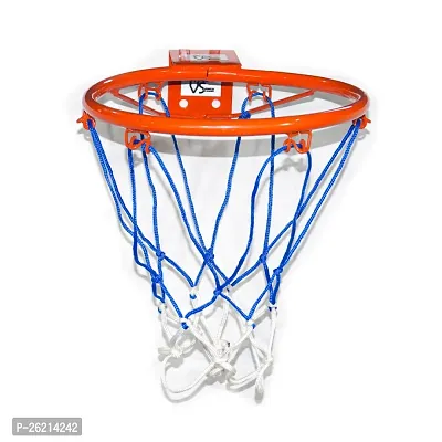 Heavy Duty Small Basketball Ring with Net-thumb0
