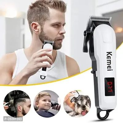 Professional Cordless Rechargeable LED Display Hair Clipper-thumb2