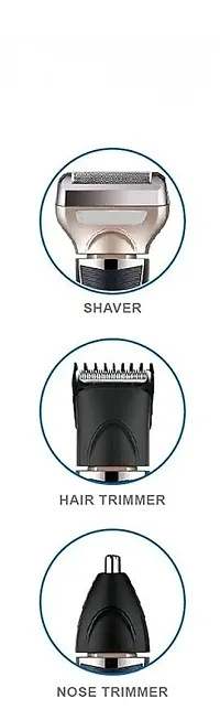 3 in 1 Perfect Shaver, Rechargeable Beard And Moustaches-thumb3