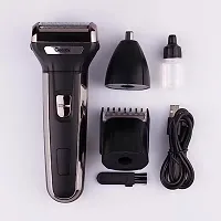 3 in 1 Perfect Shaver, Rechargeable Beard And Moustaches-thumb1