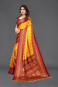 Beautiful Chiffon Saree With Blouse Piece For Women-thumb1