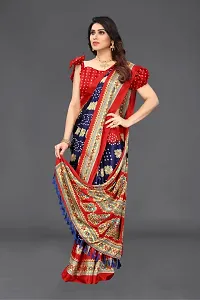 Beautiful Poly Silk Saree With Blouse Piece For Women-thumb2