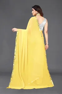 Beautiful Georgette Saree With Blouse Piece For Women-thumb2