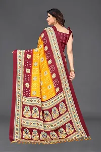 Beautiful Poly Silk Saree With Blouse Piece For Women-thumb2