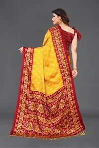 Beautiful Chiffon Saree With Blouse Piece For Women-thumb2