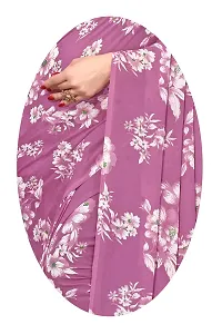 Beautiful Pink Georgette Saree With Blouse Piece For Women-thumb4