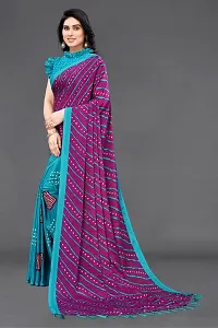 Beautiful Poly Silk Saree With Blouse Piece For Women-thumb3