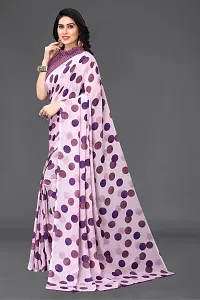 Beautiful Magenta Georgette Saree With Blouse Piece For Women-thumb3