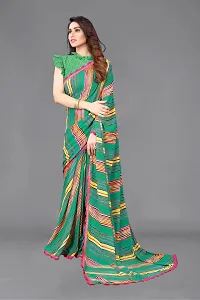 Beautiful Georgette Saree With Blouse Piece For Women-thumb2