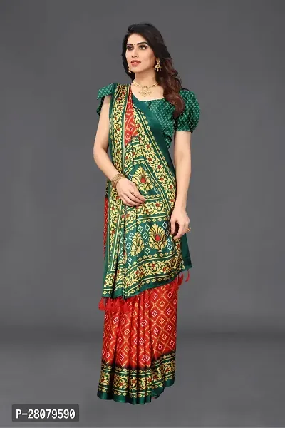 Beautiful Chiffon Saree With Blouse Piece For Women-thumb4