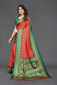 Beautiful Chiffon Saree With Blouse Piece For Women-thumb1