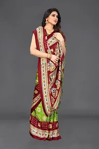 Beautiful Poly Silk Saree With Blouse Piece For Women-thumb2