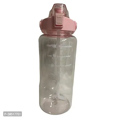 Stylish Multicoloured Silicone Water Bottles For Gym And School-thumb0