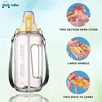 Stylish Multicoloured Plastic Water Bottles For Gym And School-thumb4