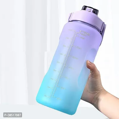 Stylish Multicoloured Plastic Water Bottles For Gym And School