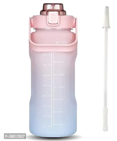 Stylish Multicoloured Plastic Water Bottles For Gym And School