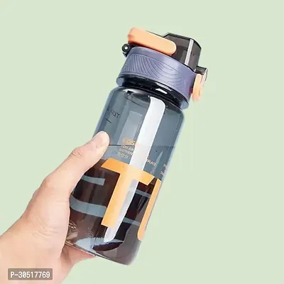 Stylish Multicoloured Silicone Water Bottles For Gym And School-thumb2