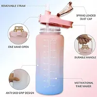 Stylish Multicoloured Plastic Water Bottles For Gym And School-thumb3