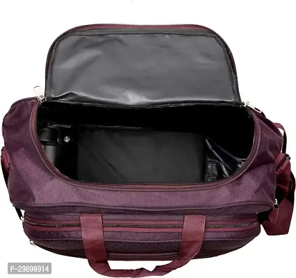 Designer Purple Nylon Solid Travel Bags Duffle Bag-thumb5