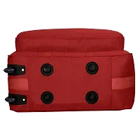 Designer Red Nylon Solid Travel Bags Duffle Bag-thumb3