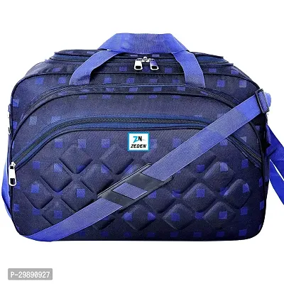 Designer Blue Nylon Solid Travel Bags Duffle Bag-thumb0