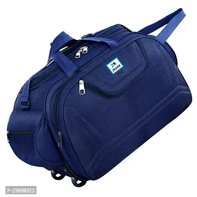 Designer Blue Nylon Solid Travel Bags Duffle Bag-thumb3