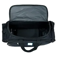 Designer Black Nylon Solid Travel Bags Duffle Bag-thumb4